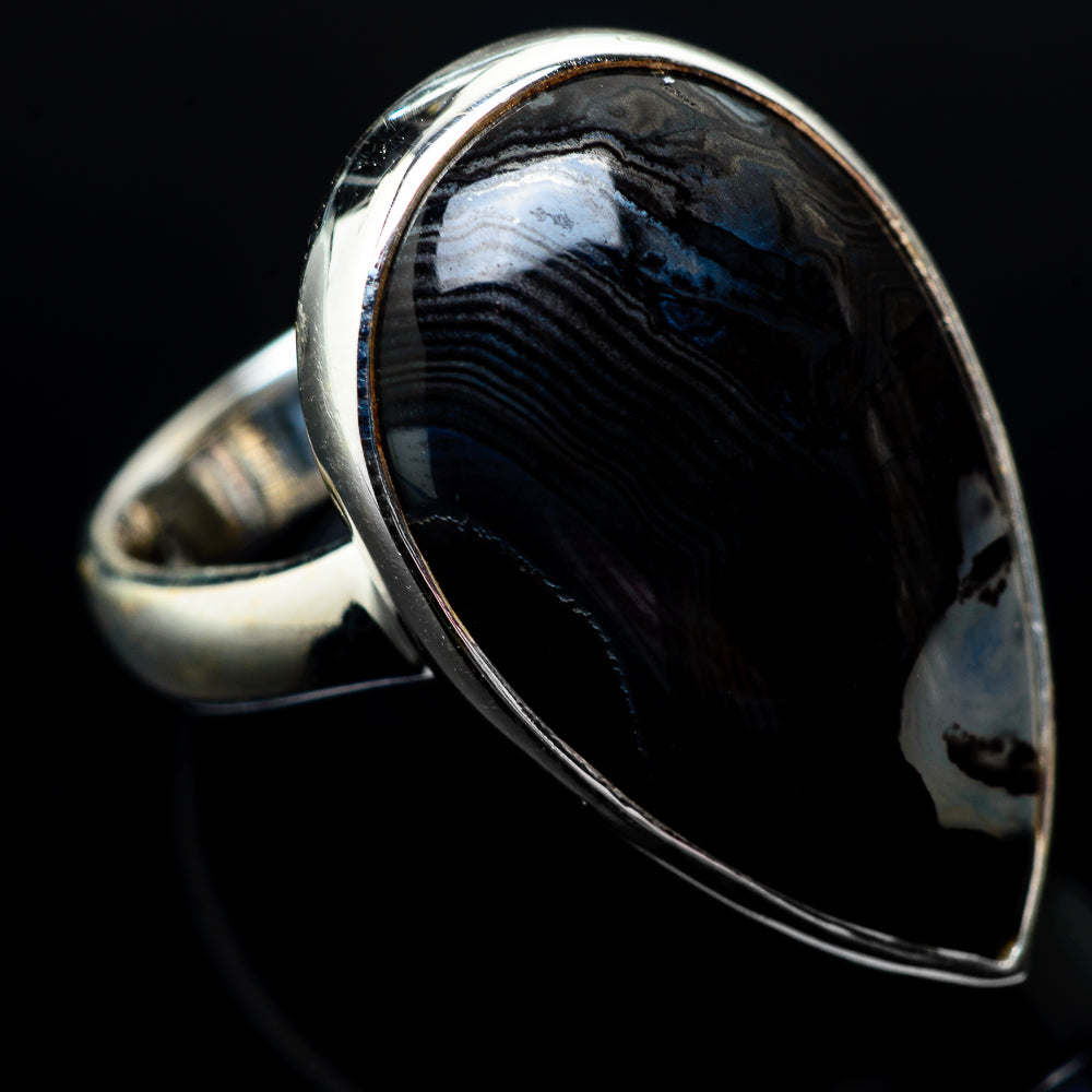 Psilomelane Rings handcrafted by Ana Silver Co - RING22030