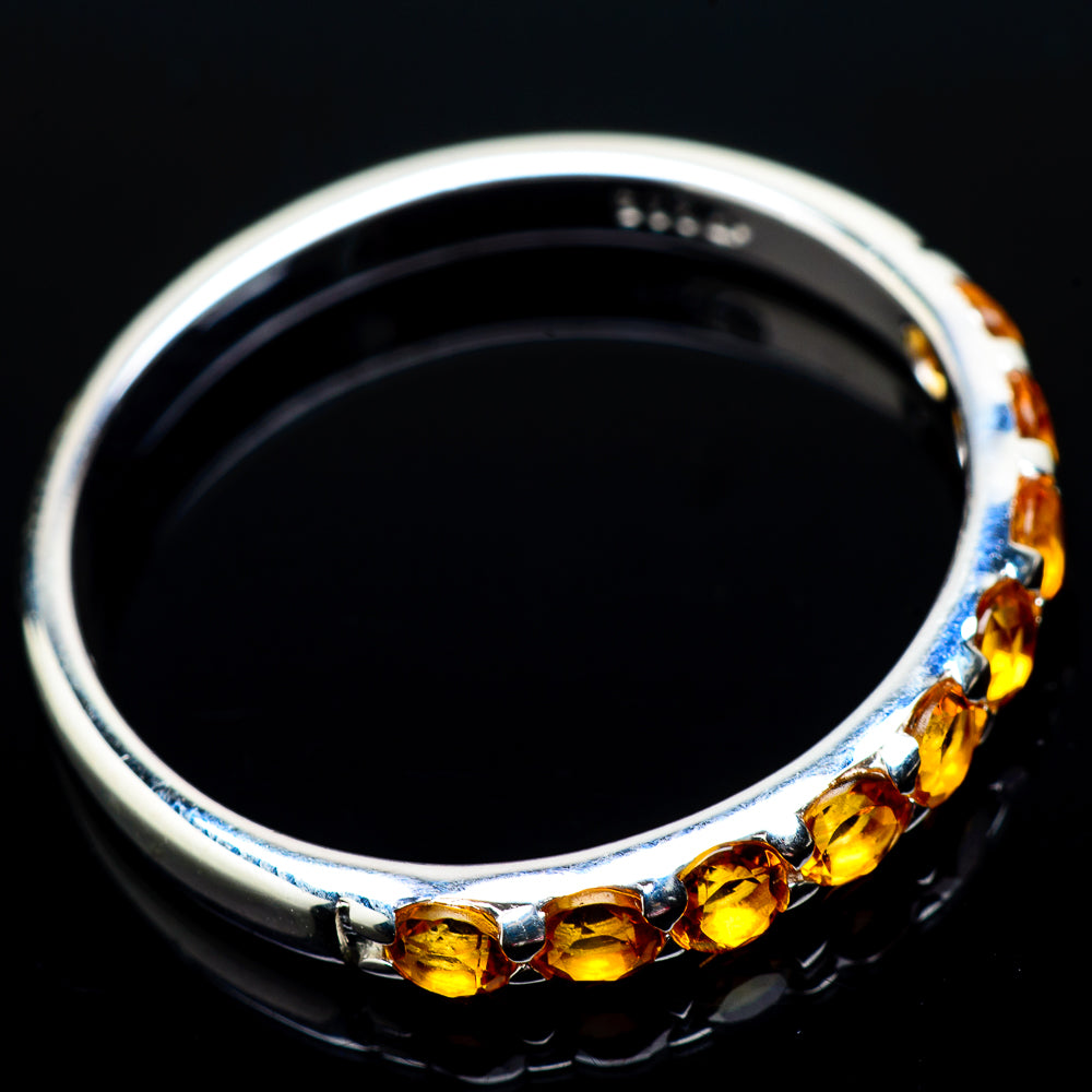 Citrine Rings handcrafted by Ana Silver Co - RING22044