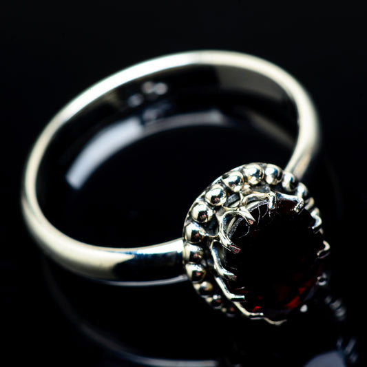 Garnet Rings handcrafted by Ana Silver Co - RING22047