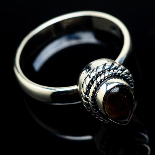 Smoky Quartz Rings handcrafted by Ana Silver Co - RING22147