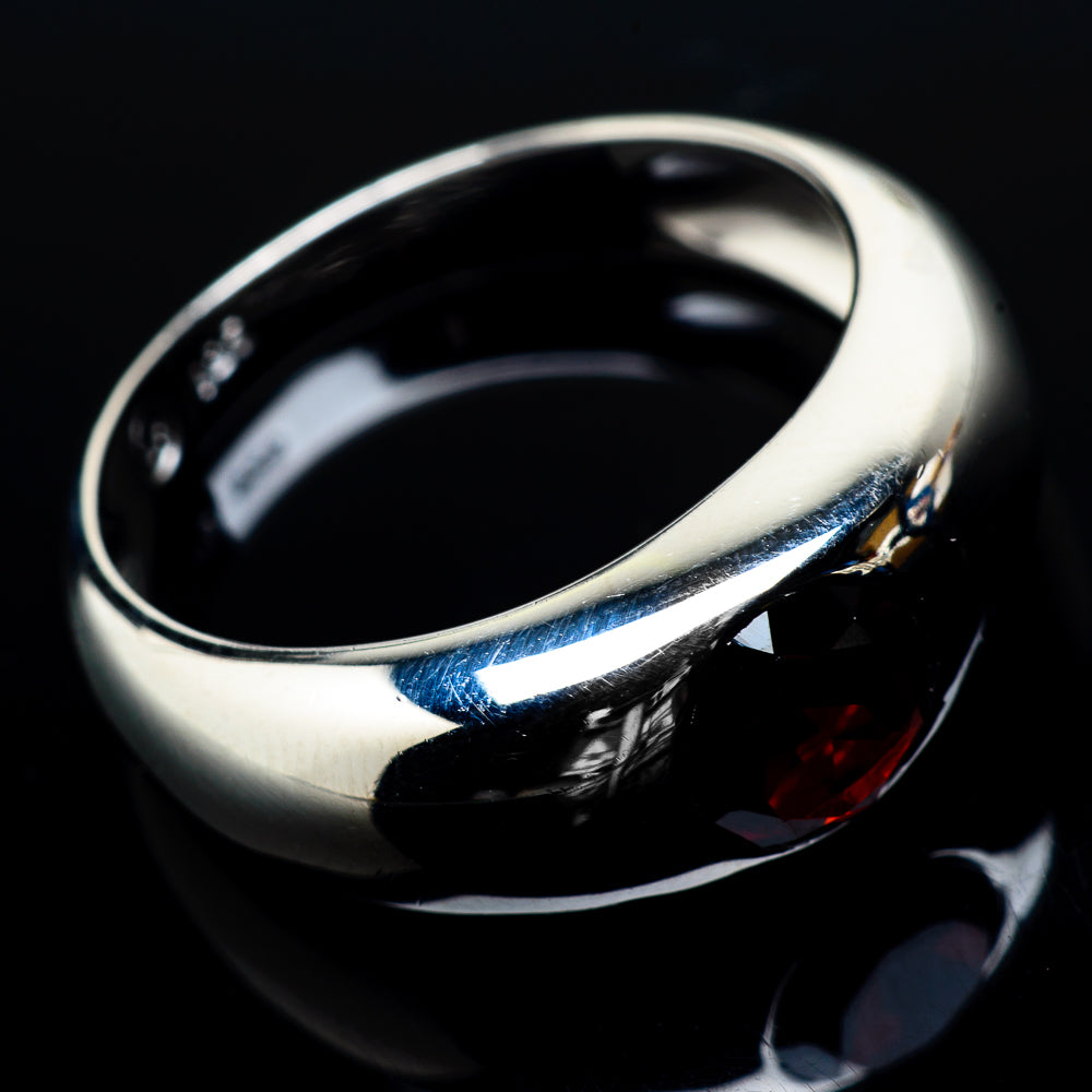 Garnet Rings handcrafted by Ana Silver Co - RING22148