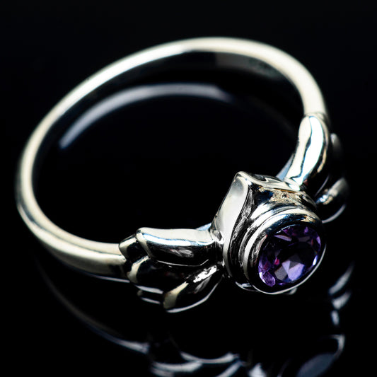 Amethyst Rings handcrafted by Ana Silver Co - RING22149