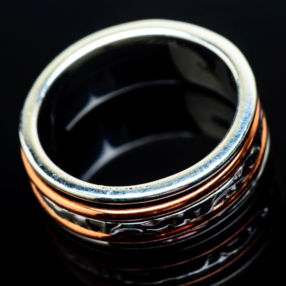 Meditation Spinner Rings handcrafted by Ana Silver Co - RING22320