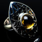 Citrine Rings handcrafted by Ana Silver Co - RING22337
