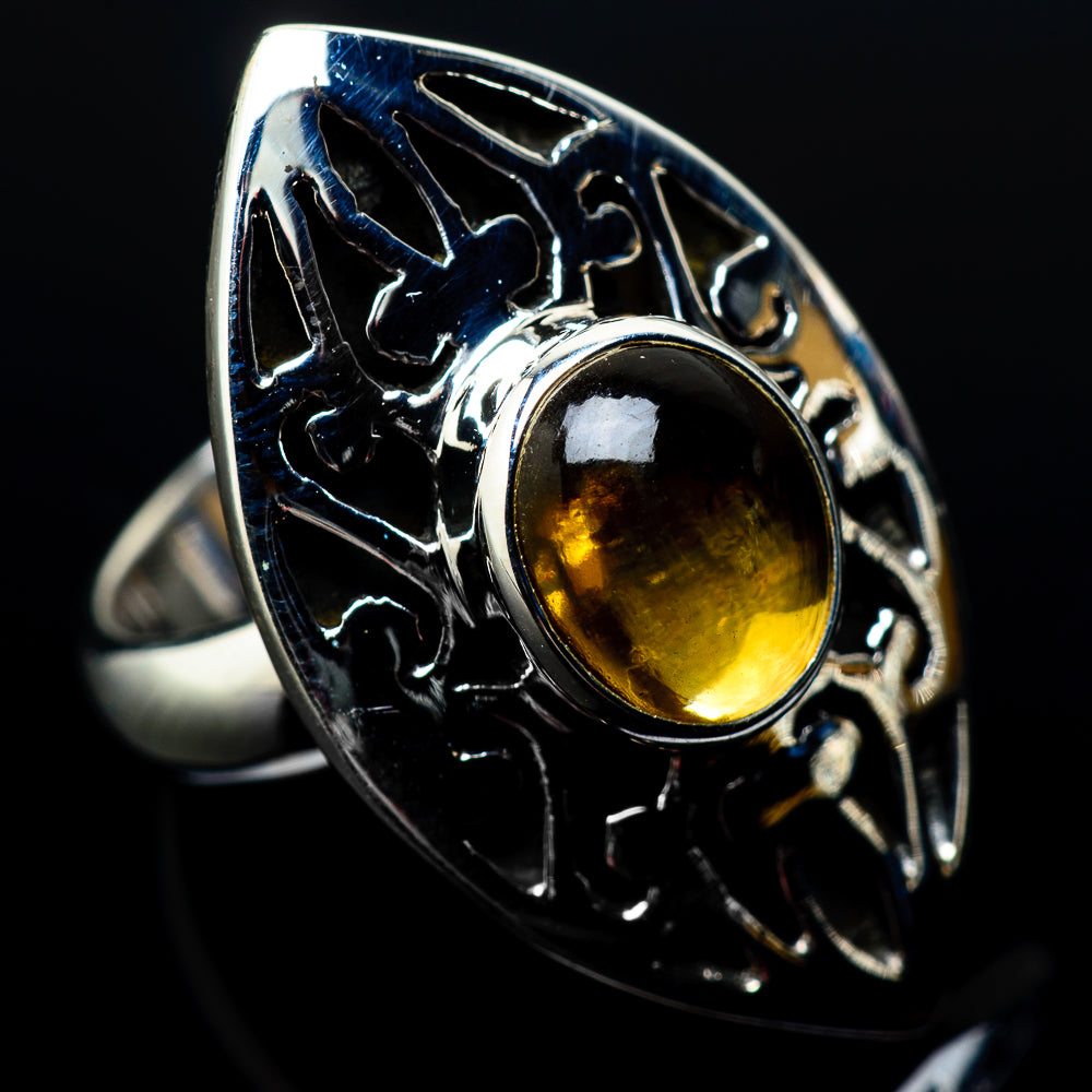 Citrine Rings handcrafted by Ana Silver Co - RING22368