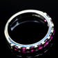 Pink Tourmaline Rings handcrafted by Ana Silver Co - RING22456