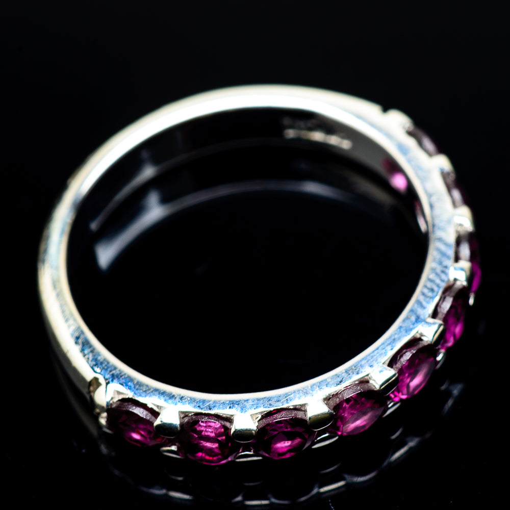 Pink Tourmaline Rings handcrafted by Ana Silver Co - RING22456