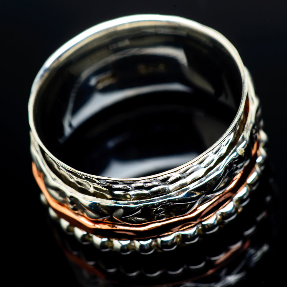 Meditation Spinner Rings handcrafted by Ana Silver Co - RING22620