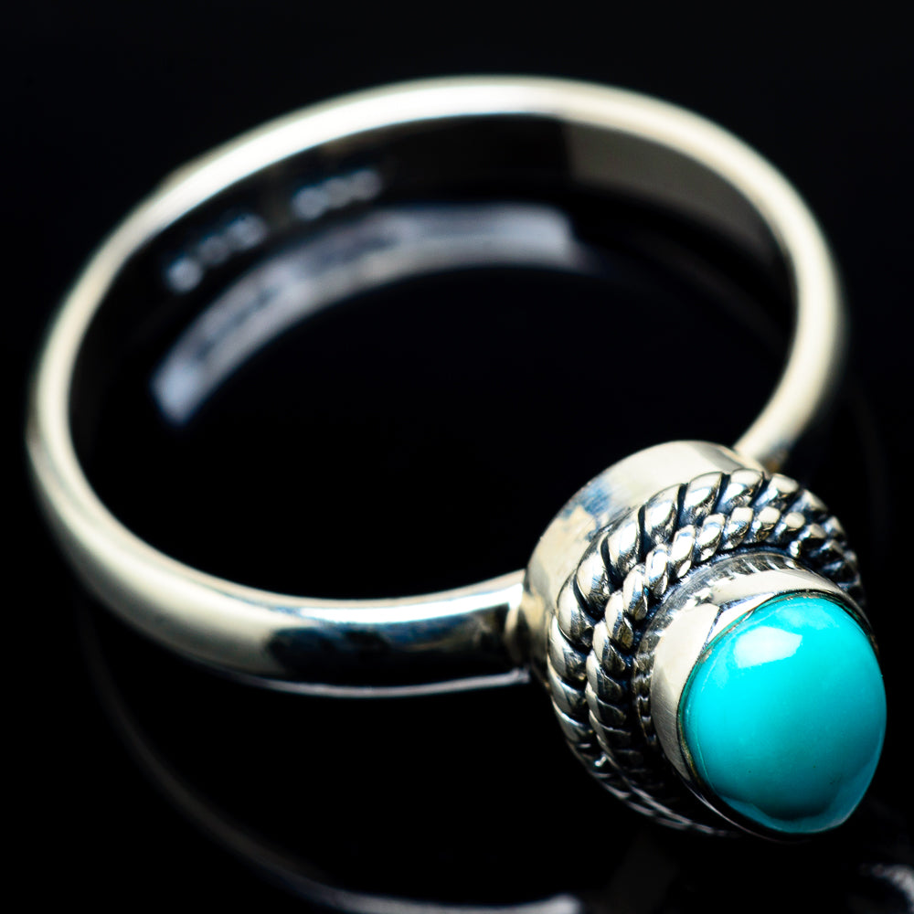 Arizona Turquoise Rings handcrafted by Ana Silver Co - RING22627