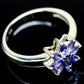 Tanzanite Rings handcrafted by Ana Silver Co - RING22704