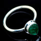 Zambian Emerald Rings handcrafted by Ana Silver Co - RING22816