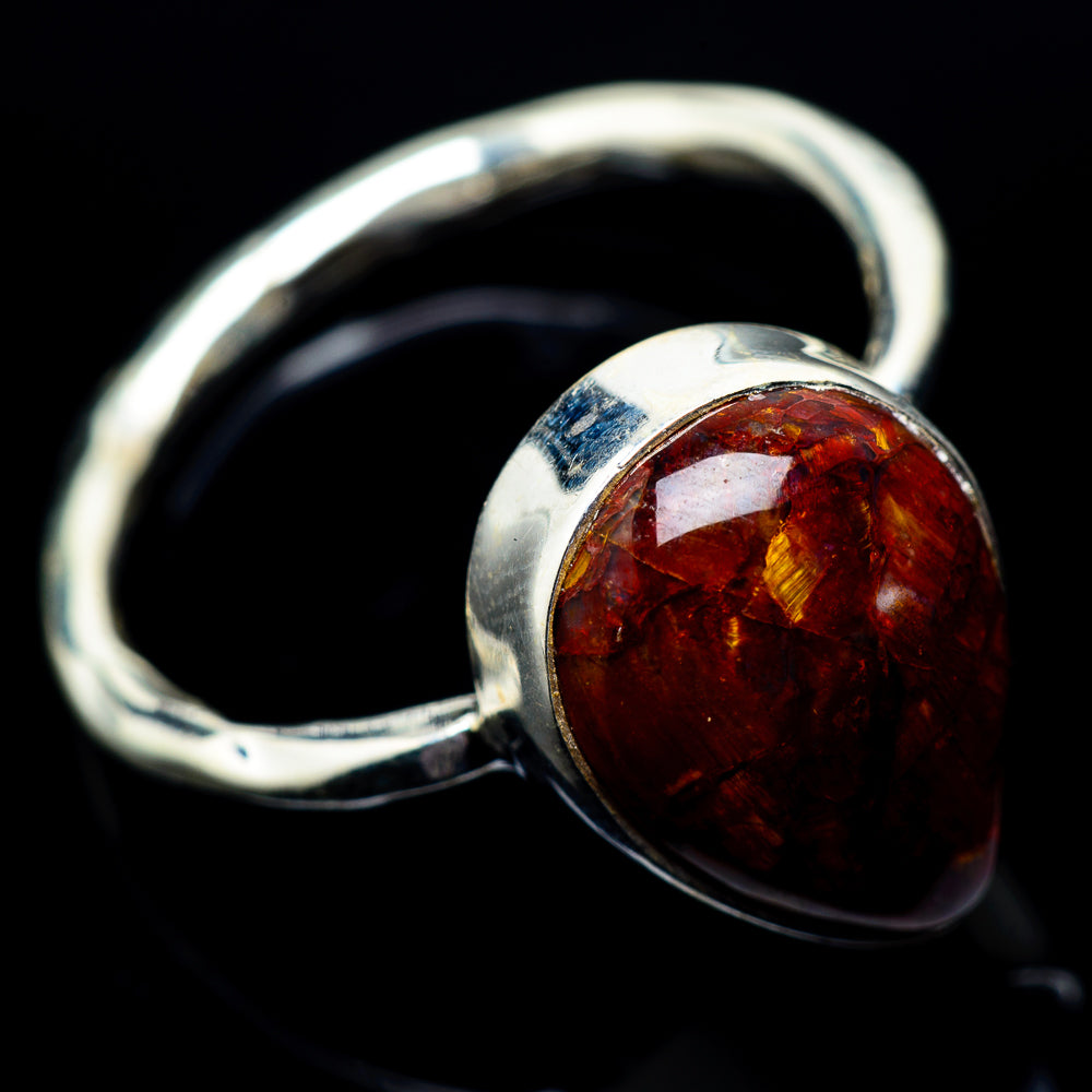 Golden Pietersite Rings handcrafted by Ana Silver Co - RING22849