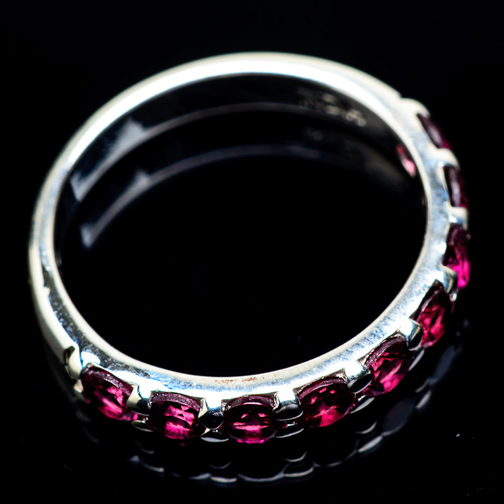 Pink Tourmaline Rings handcrafted by Ana Silver Co - RING22851