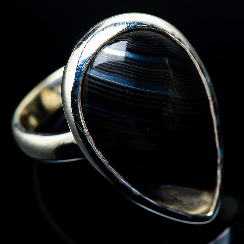 Psilomelane Rings handcrafted by Ana Silver Co - RING22943