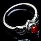 Red Onyx Rings handcrafted by Ana Silver Co - RING23012
