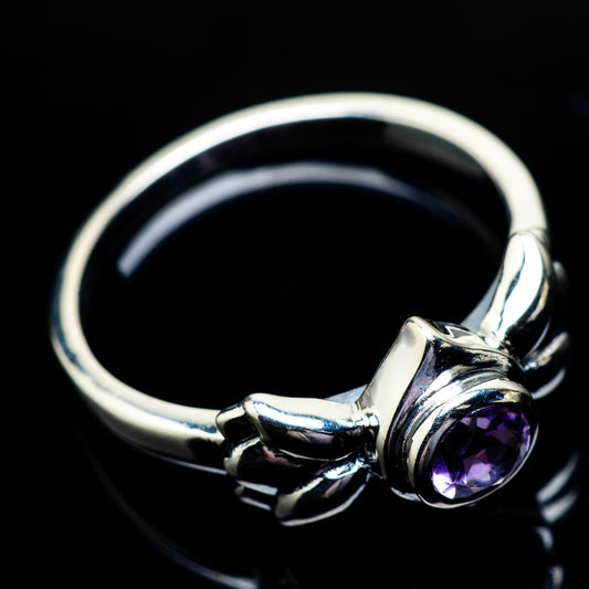 Amethyst Rings handcrafted by Ana Silver Co - RING23060