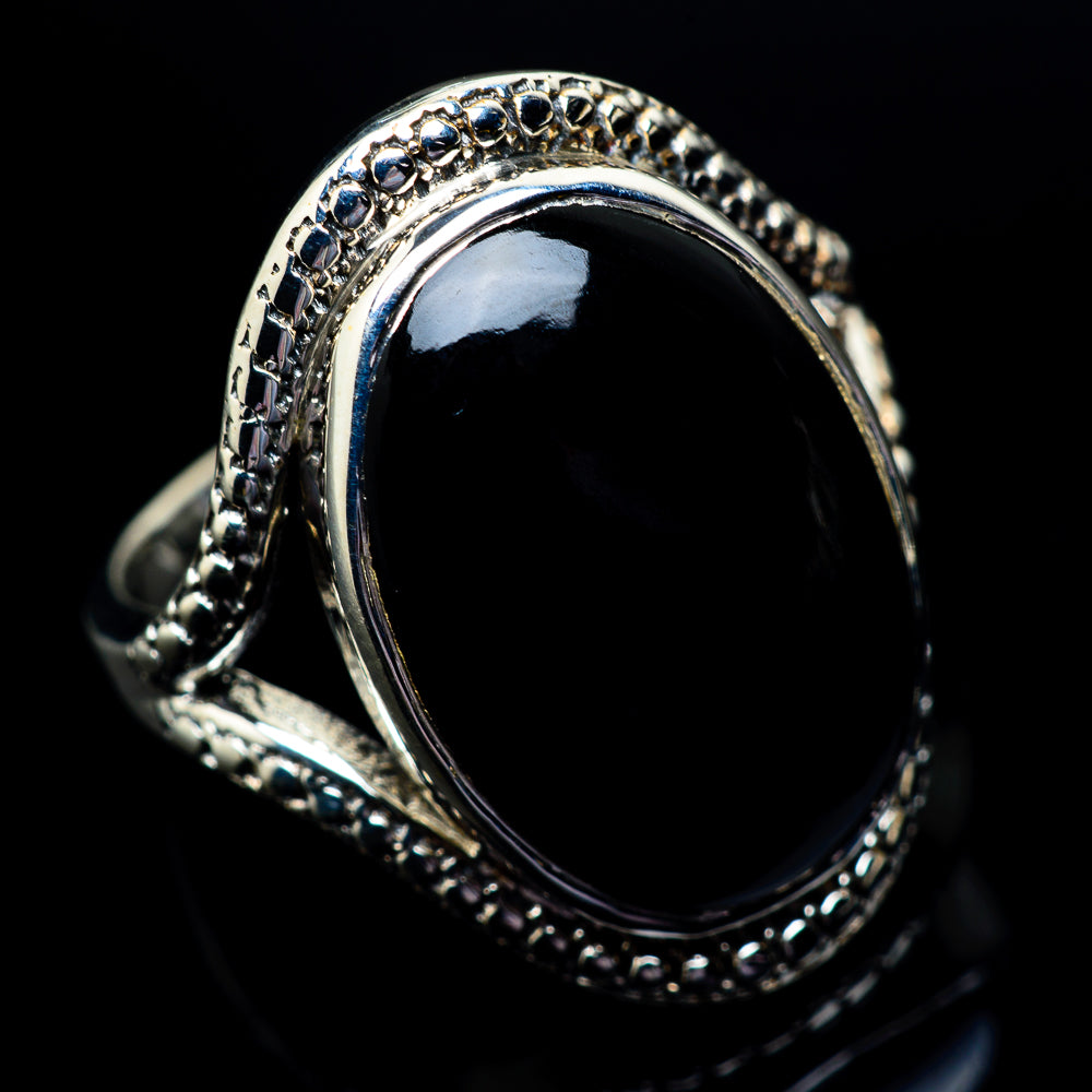 Psilomelane Rings handcrafted by Ana Silver Co - RING23065