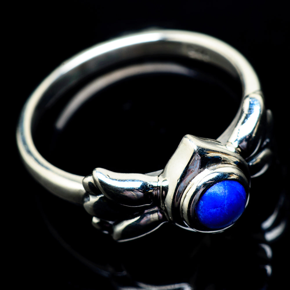 Lapis Lazuli Rings handcrafted by Ana Silver Co - RING23071