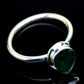 Zambian Emerald Rings handcrafted by Ana Silver Co - RING23092