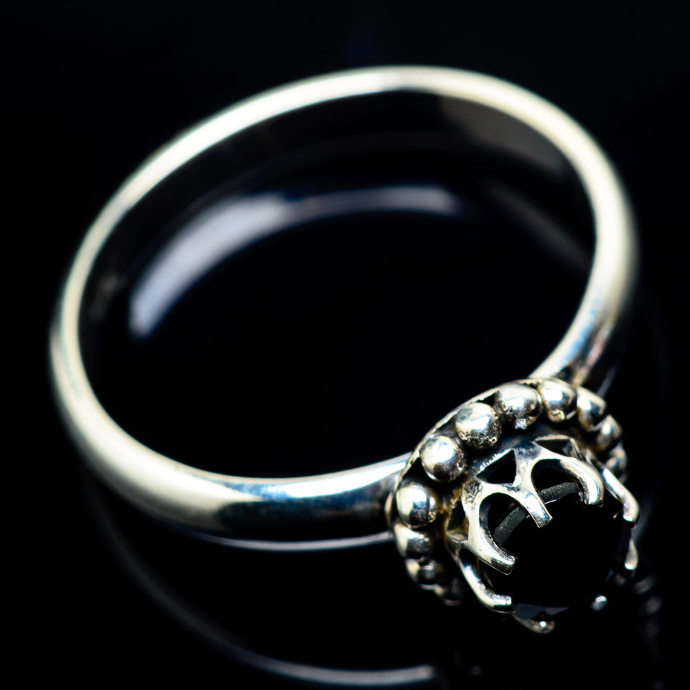 Black Onyx Rings handcrafted by Ana Silver Co - RING23232