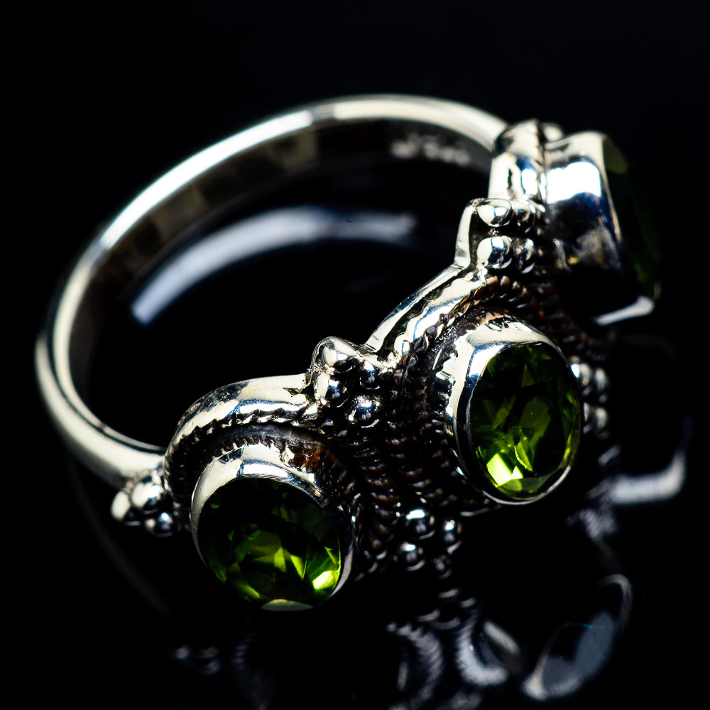 Peridot Rings handcrafted by Ana Silver Co - RING23518