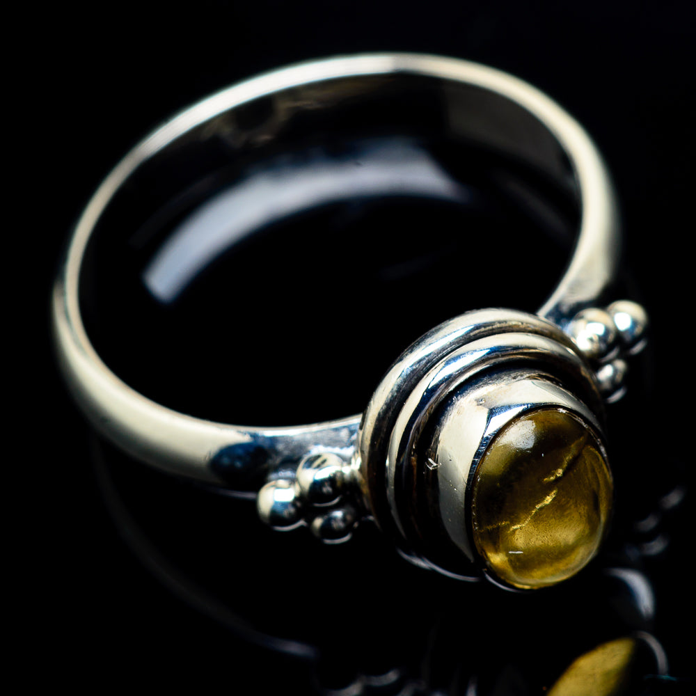 Citrine Rings handcrafted by Ana Silver Co - RING23520