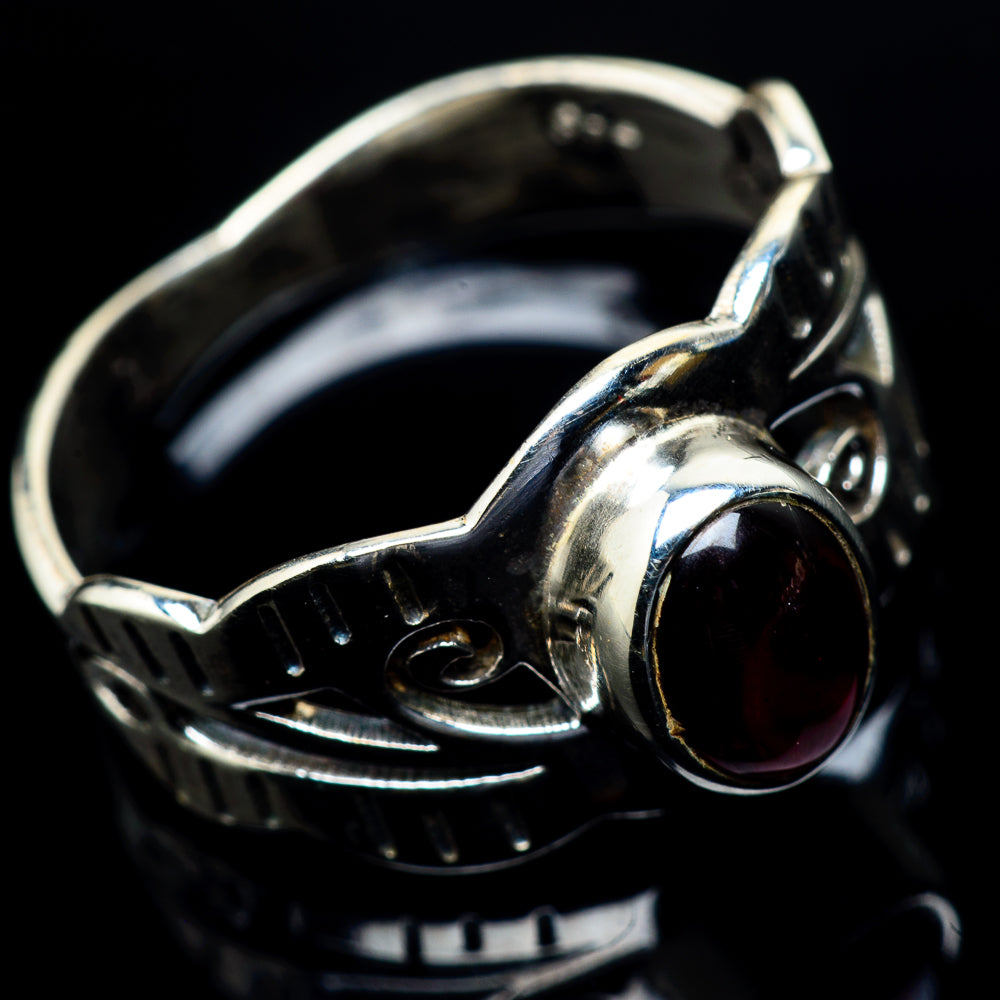 Garnet Rings handcrafted by Ana Silver Co - RING23552