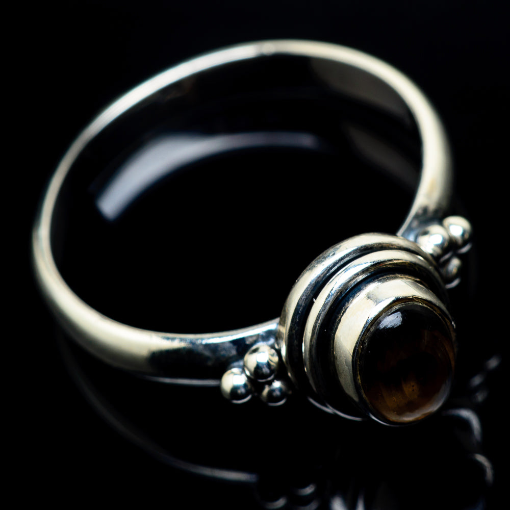 Smoky Quartz Rings handcrafted by Ana Silver Co - RING23569