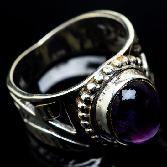 Amethyst Rings handcrafted by Ana Silver Co - RING23598
