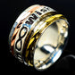 Meditation Spinner Rings handcrafted by Ana Silver Co - RING23641
