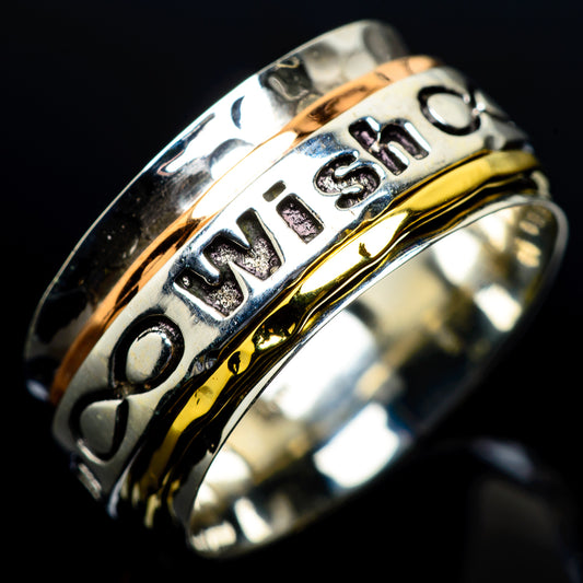 Meditation Spinner Rings handcrafted by Ana Silver Co - RING23661