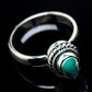 Tibetan Turquoise Rings handcrafted by Ana Silver Co - RING23702