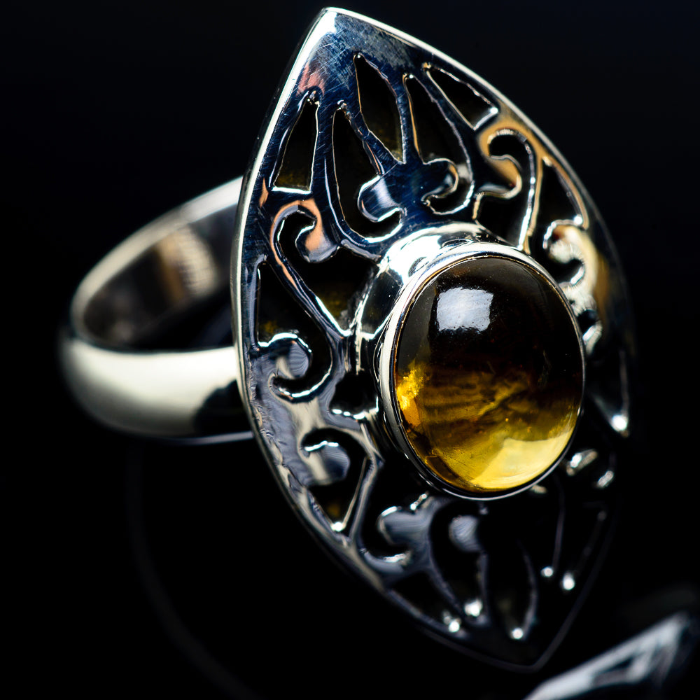 Citrine Rings handcrafted by Ana Silver Co - RING23872