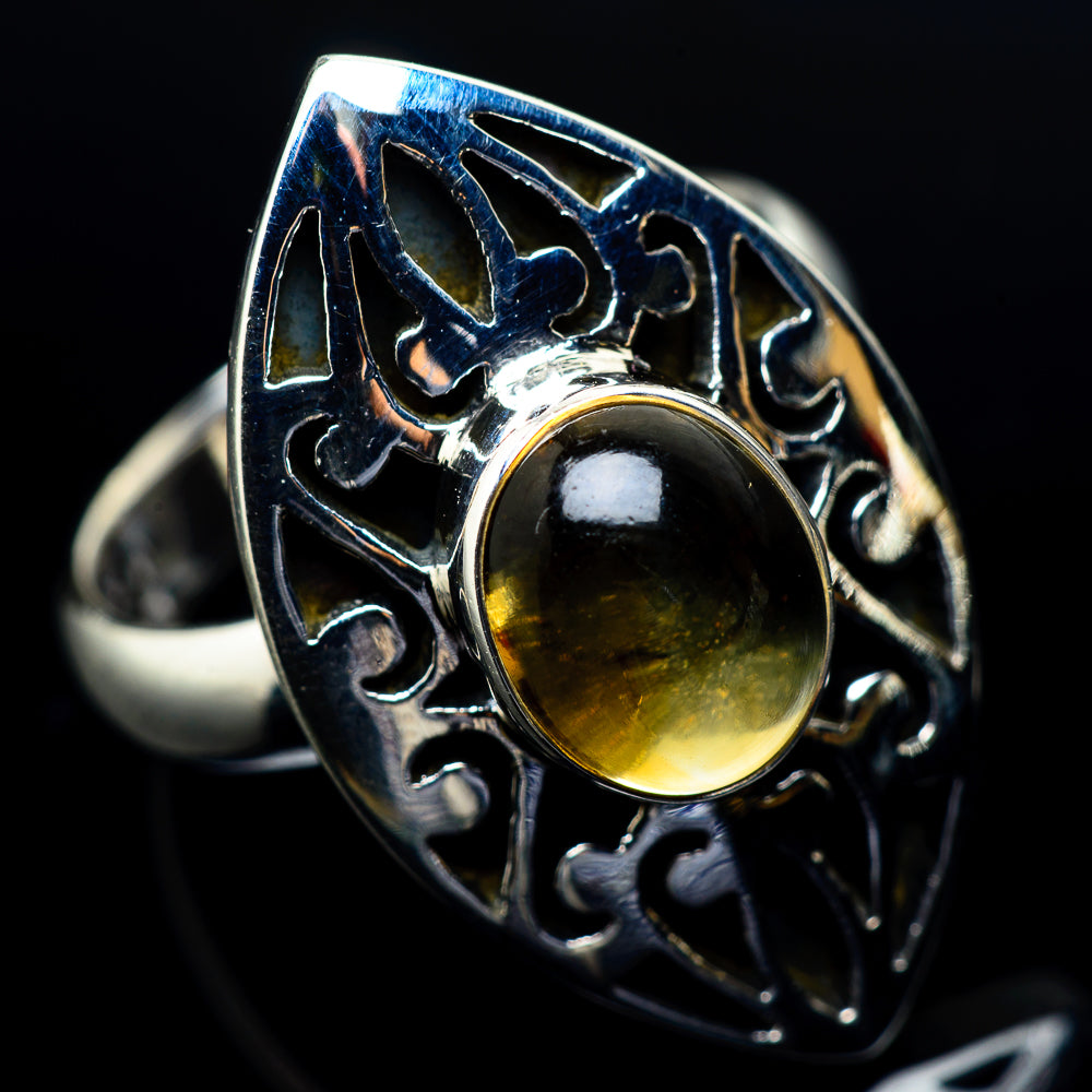 Citrine Rings handcrafted by Ana Silver Co - RING23884