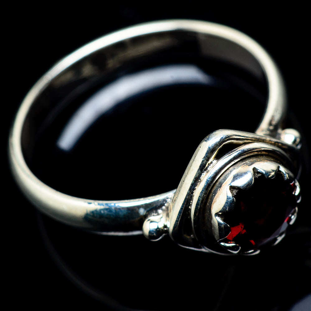 Garnet Rings handcrafted by Ana Silver Co - RING23900