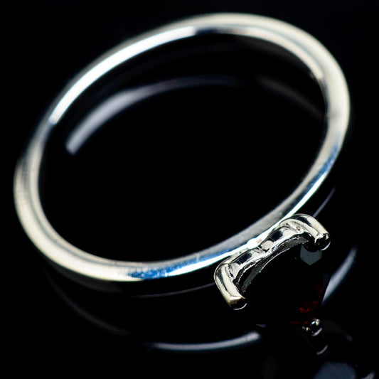 Garnet Rings handcrafted by Ana Silver Co - RING23924
