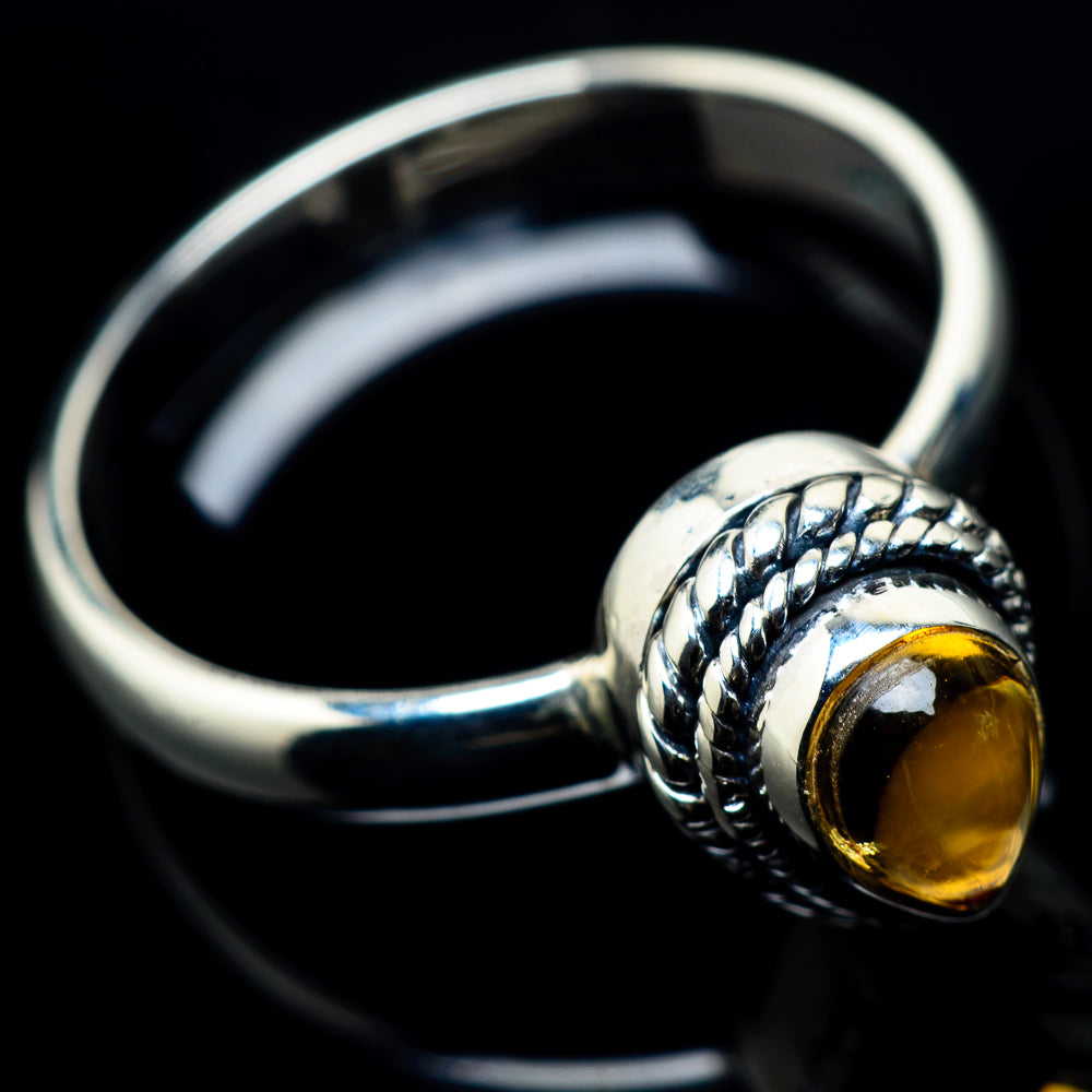 Citrine Rings handcrafted by Ana Silver Co - RING23942