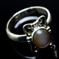 Peach Moonstone Rings handcrafted by Ana Silver Co - RING24154