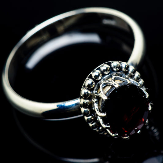 Garnet Rings handcrafted by Ana Silver Co - RING24171