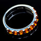 Mandarin Citrine Rings handcrafted by Ana Silver Co - RING24188