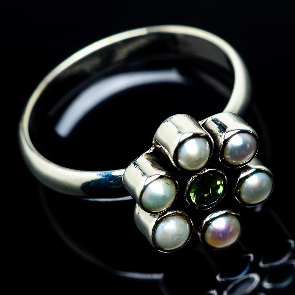 Cultured Pearl Rings handcrafted by Ana Silver Co - RING24227