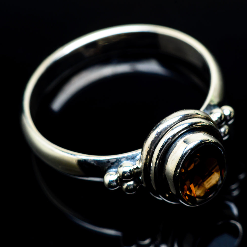 Smoky Quartz Rings handcrafted by Ana Silver Co - RING24354