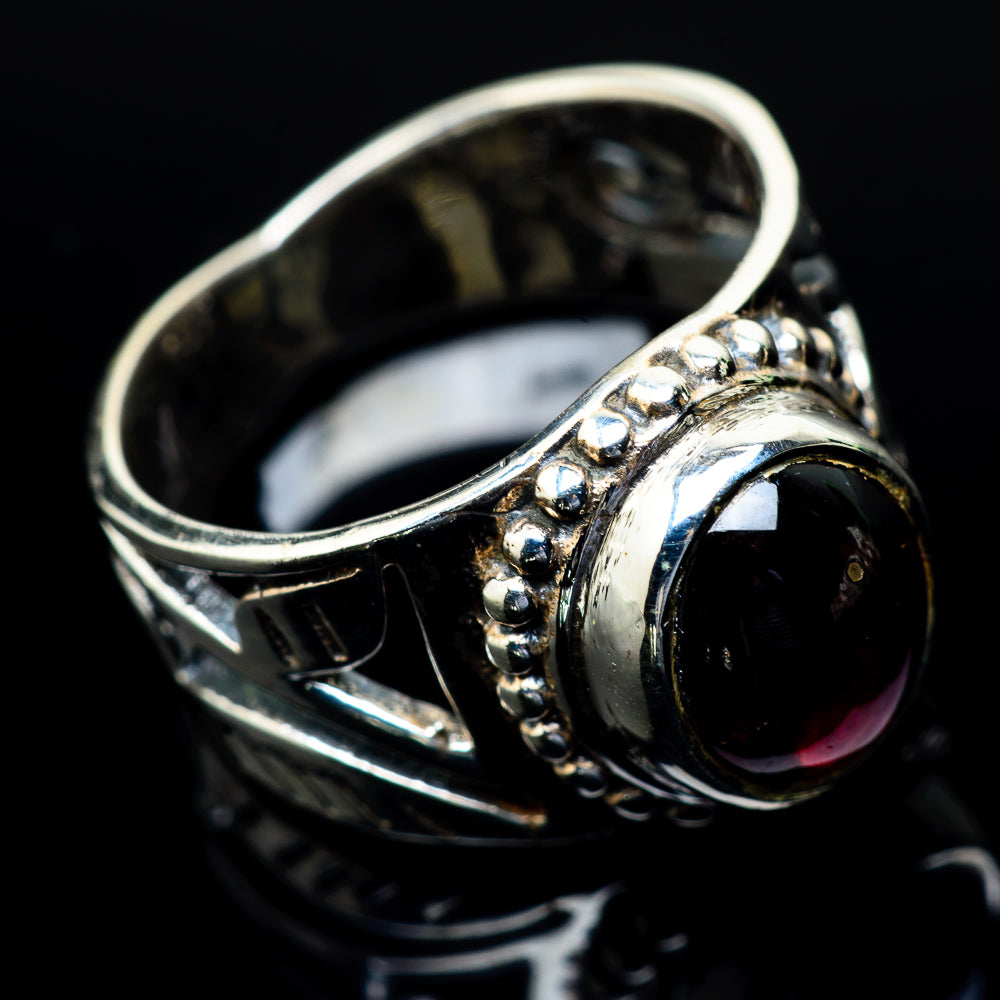 Garnet Rings handcrafted by Ana Silver Co - RING24361
