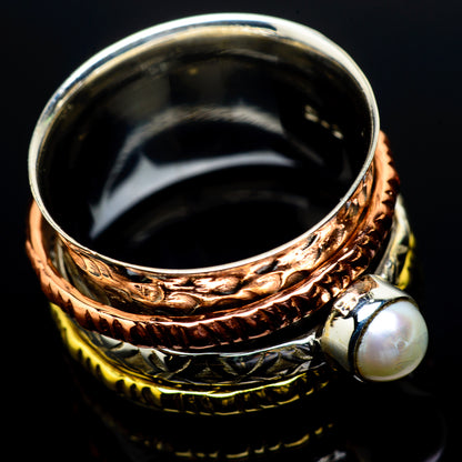 Cultured Pearl Rings handcrafted by Ana Silver Co - RING24391
