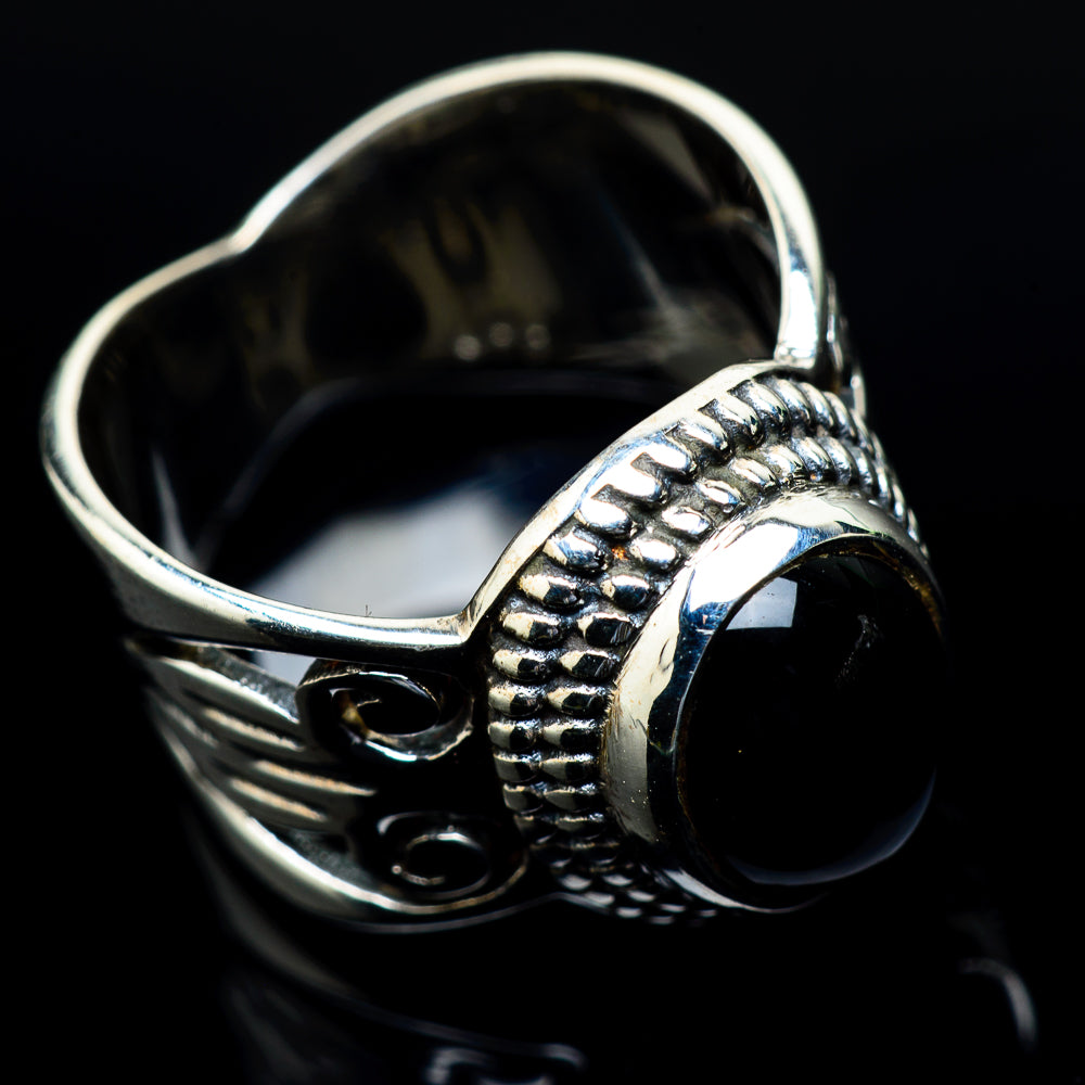 Black Onyx Rings handcrafted by Ana Silver Co - RING24527