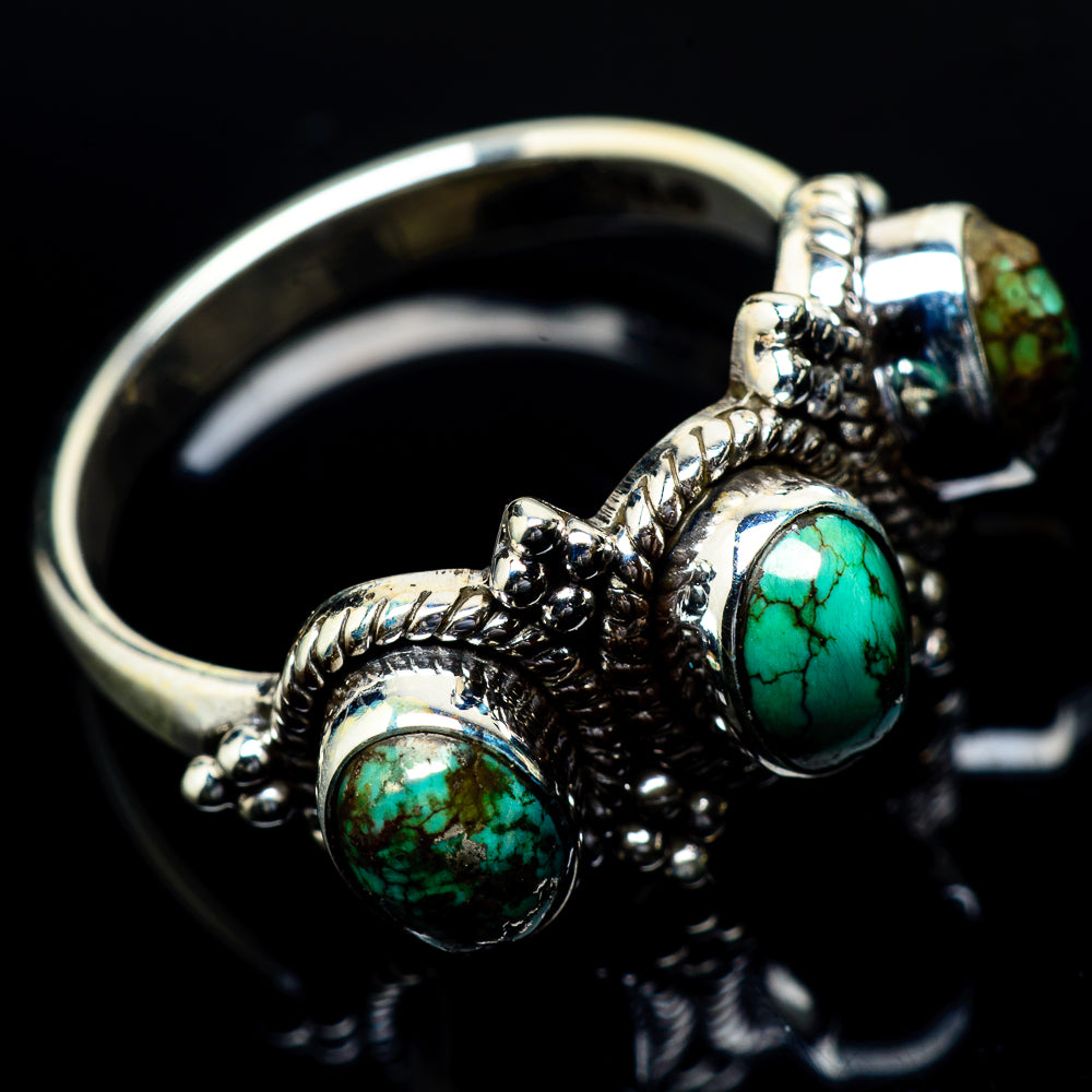 Turquoise Rings handcrafted by Ana Silver Co - RING24566
