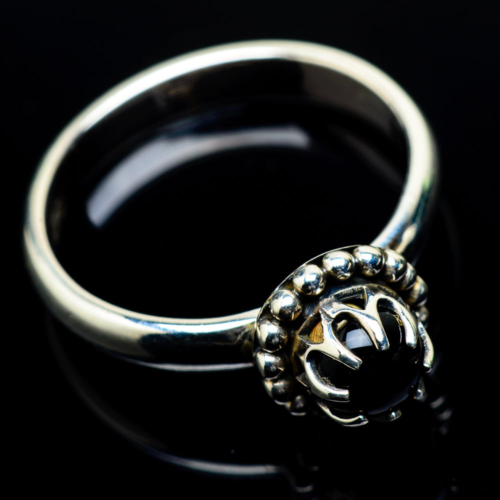 Black Onyx Rings handcrafted by Ana Silver Co - RING24607