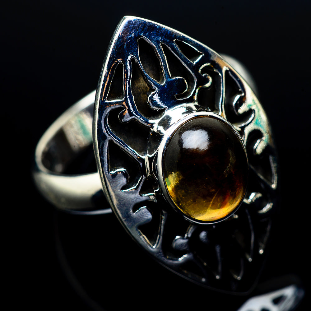 Citrine Rings handcrafted by Ana Silver Co - RING24673