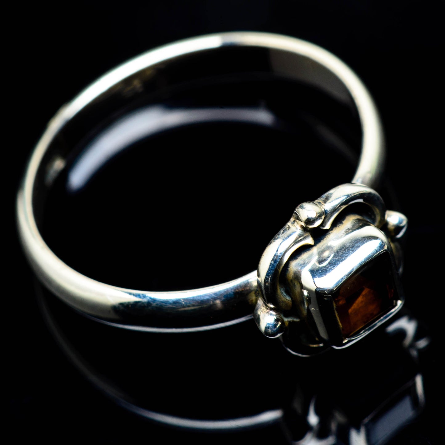 Smoky Quartz Rings handcrafted by Ana Silver Co - RING24697
