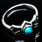 Tibetan Turquoise Rings handcrafted by Ana Silver Co - RING24718